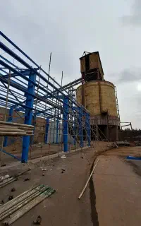 داربست فلزی ندوشن،عقدا،اردکان ،میبد