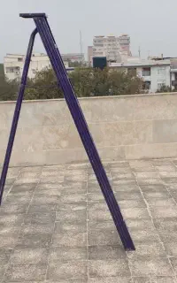 نردبان فلزی ۸ پله قد ۲ متر آهنی