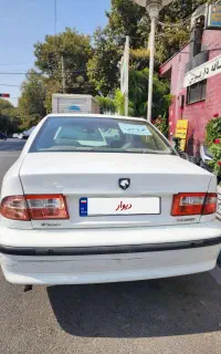 فروش سمند ef7 مدل ۹۸ ۲۱۰ هزارتا کارکرد رنگ سفید