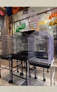 سقفِ امنِ پرنده قفس فوق‌سنگین بادیزاینِ مدرنِ ماکا