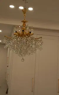 لوستر در حد نو نو  آب طلا