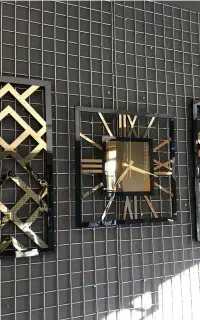 ساعت دیواری رومی ۳ تیکه یونانی مدل M36