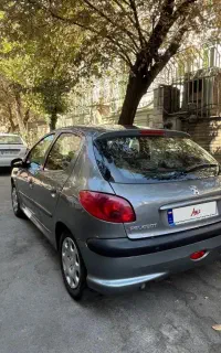پژو۲۰۶ تیپ ۵ مدل ۹۸