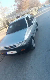 پراید نقره ای مدل ۸۸ تک سوز