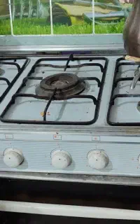 فروش اجاق گاز پنج شعله فردار و سینک و کابینت