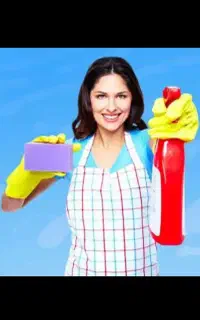 کارگر خانم برای نظافت