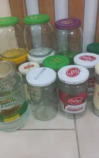 ۲۰تاشیشه خالی تمیزوشسته