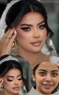 میکاپ گریم شنیون