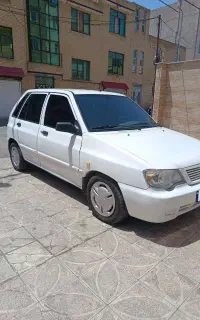 پراید111 بی رنگ مدل آخر 96