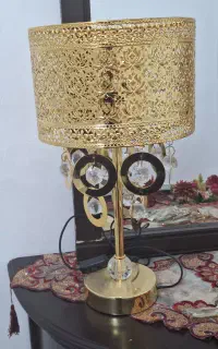 آباژور استیل طلایی