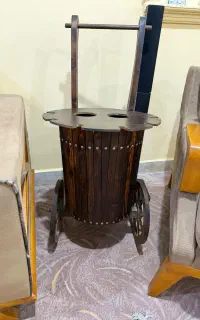 دکوری کالسکه چوبی