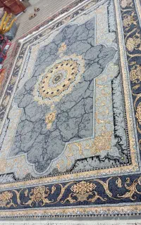 فرش طلا کوب نقر کوب  موجود هسته  همه نمونه