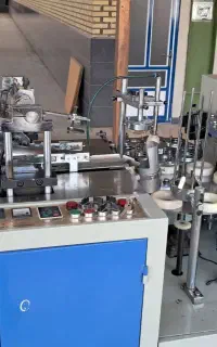 شرایط پرداخت چکی دستگاه لیوان کاغذی تی ال ۱۶۰