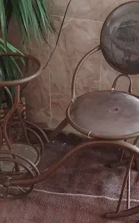 میز تلفن فلزی