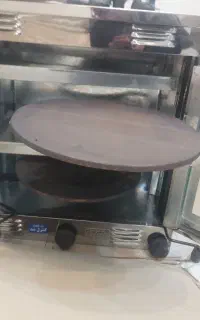 تنور گازی مبتکر دو سینی مبتکر با جنس چدن