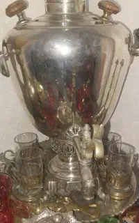 سماور قدیمی روسی ۱۱۰  ساله پیش