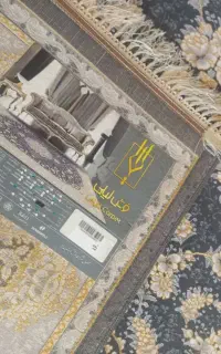 فرش۶متری۷۰۰شانه اصل نخ تمام اکرولیک برنددرجه یک