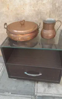پارچ و تابه مسی ۲/۵کیلو نوی نو