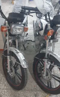 دوتا موتور ۱۵۰ صفر صفر فقط روشن کردم باطری سالم ب