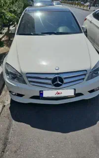 بنزc200مدل۲۰۱۰بیرنگ استاندارد سواری فنی درجه یک