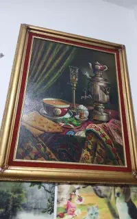 نقاشی رنگ روغن استاد داداشی