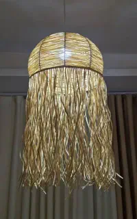 لوستر رافیا نواری