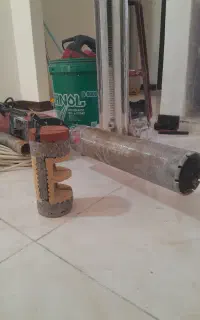 کرگیری وبرش بتن کاشت میلگرد