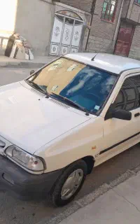پراید مدل ۸۶ دو گانه دست دو تیکه رنگ شاسی سالم