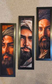 قاب مخمل ست تمثال / شمایل