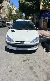 پژو ۲۰۶ V20 مدل ۱۳۸۹ بدون رنگ