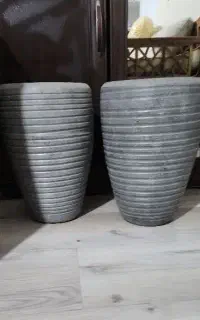 ۲عدد گلدان سفالی