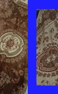 فروش فوری رو فرشی دو طرفه طرح دار