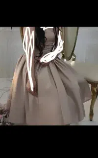 لباس مجلسی عروسکی دکلته