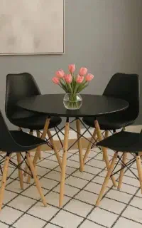 صندلی ناهارخوری پلاستیکی آرین37215