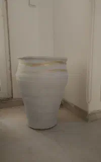 گلدان سفالی پتینه بزرگ