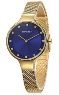 ساعت مچی زنانه CURREN9008 اورجینال ضد آب