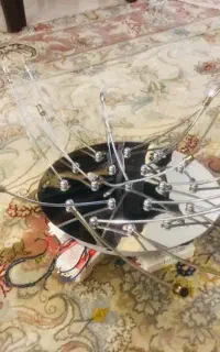 لوستر کنترلً دار نیاز به تعویض ترانس یکی از لوستر