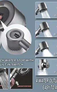 سردوش حمام ماساژور دار توربو/تکفروشی به قیمت دبی