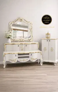 آینه و کنسول ،میز تی وی ،جا کفشی (مدل سلطنتی)