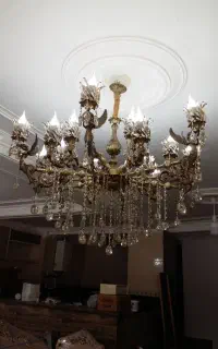 تولیدی لوستر و تمامی لوازم برنزی