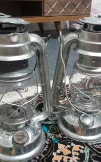 فروش دو عدد چراغ نفتی سالم سالم