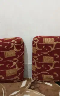 دو جفت پشتی یزدی همراه پوش مخمل