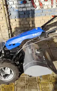 شخم وسمپاشی باغات با سمپاش و تراکتوری دوچرخ