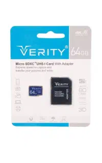 کارت حافظه ۶۴ گیگ Verity رم 64GB هارد ۳ ترا