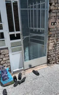 ساخت ونسب درب توری کامل با رنگ و زه کشی