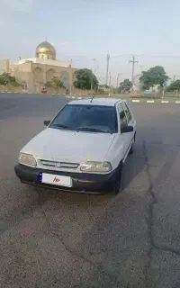 پراید۱۳۹۶ بدون رنگ درحدنو بیمه تا برج ۱سال دیگه