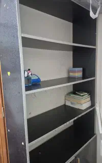 کمدکتابخانه تمیز بدون خرابی