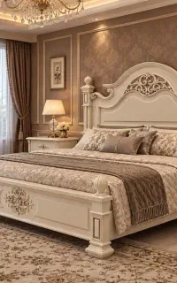 تخت خواب دونفری  صدف