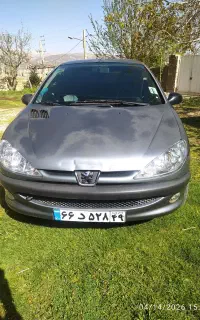 پژو۲۰۶مدل ۸۷ بدونه رنگ