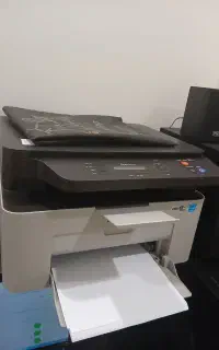 نصب پرینتر و برنامه ورد و اکسل در محل